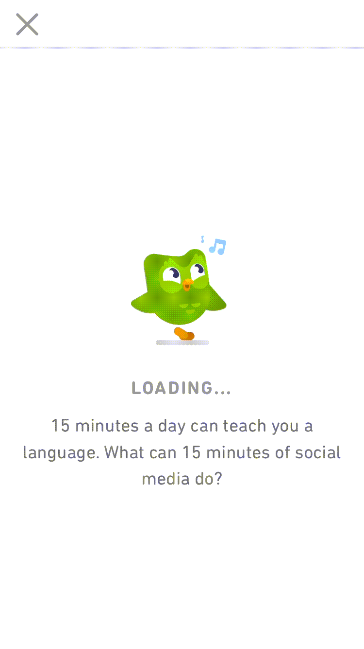 Duolingo preloader